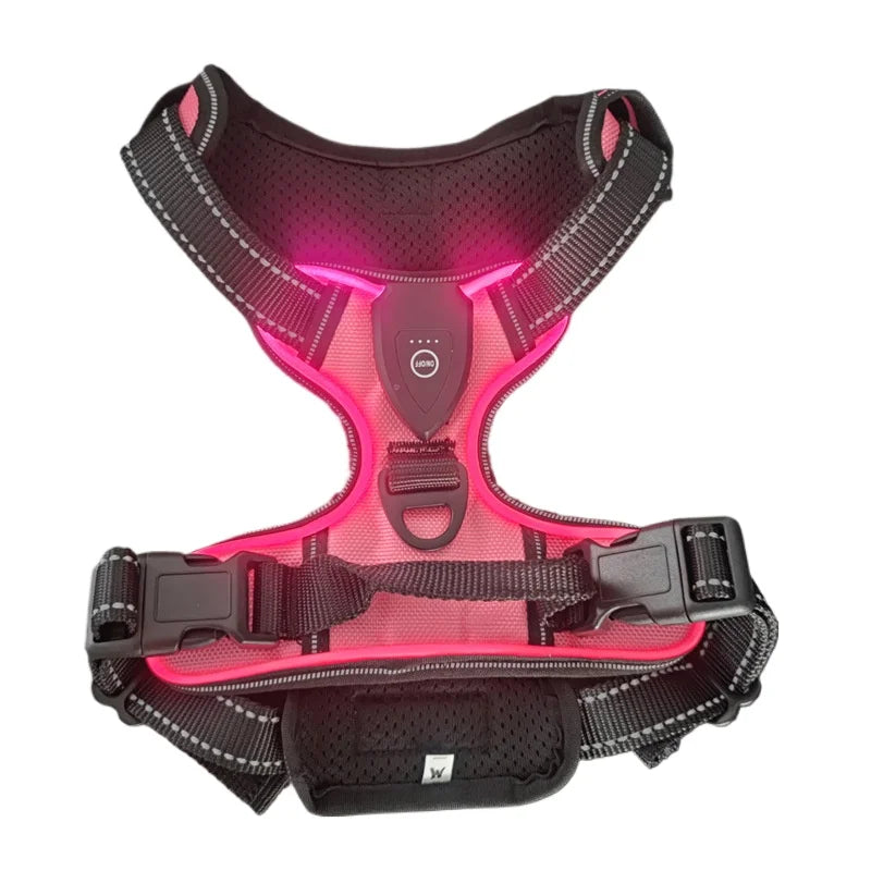 LED Luminous Dog Harness